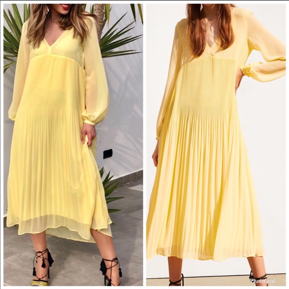 HP🎉 ZARA Pleated Dress